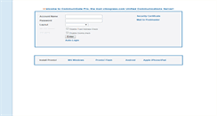 Desktop Screenshot of mail.vitospizza.com